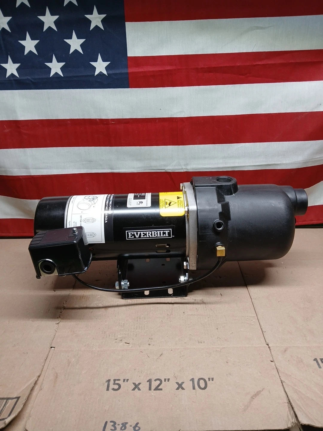 Everbilt Shallow Well Jet Pump Plastic 3/4HP HDSWJ7P ***PARTS ONLY***
