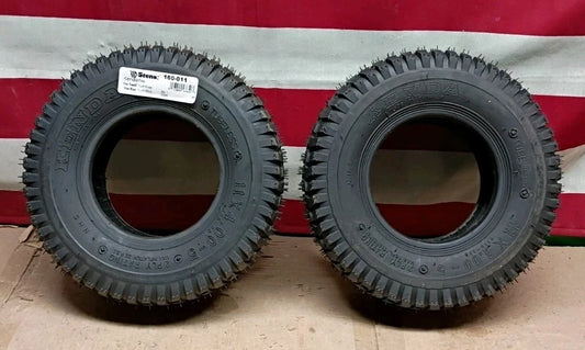 2-PACK Stens 160-011 Kenda Tires-11 x 4.00-5 Turf Rider 2-Ply
