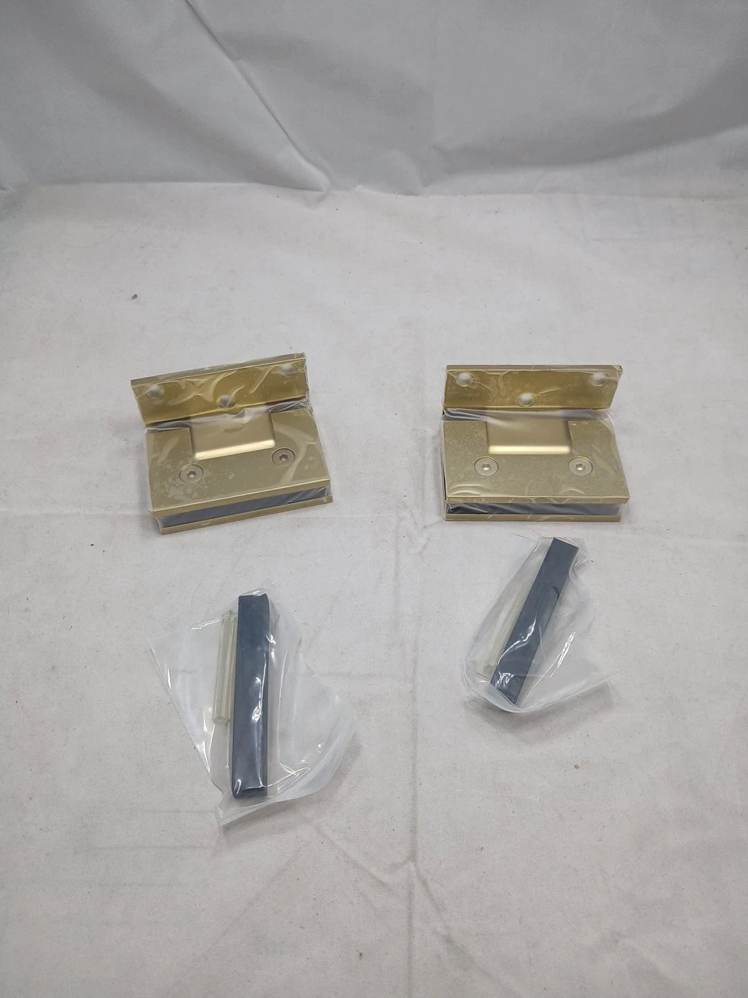 Wall Hinged Frameless Shower Door HINGES Only For 30 in. W x 78 in. H Glass Pane