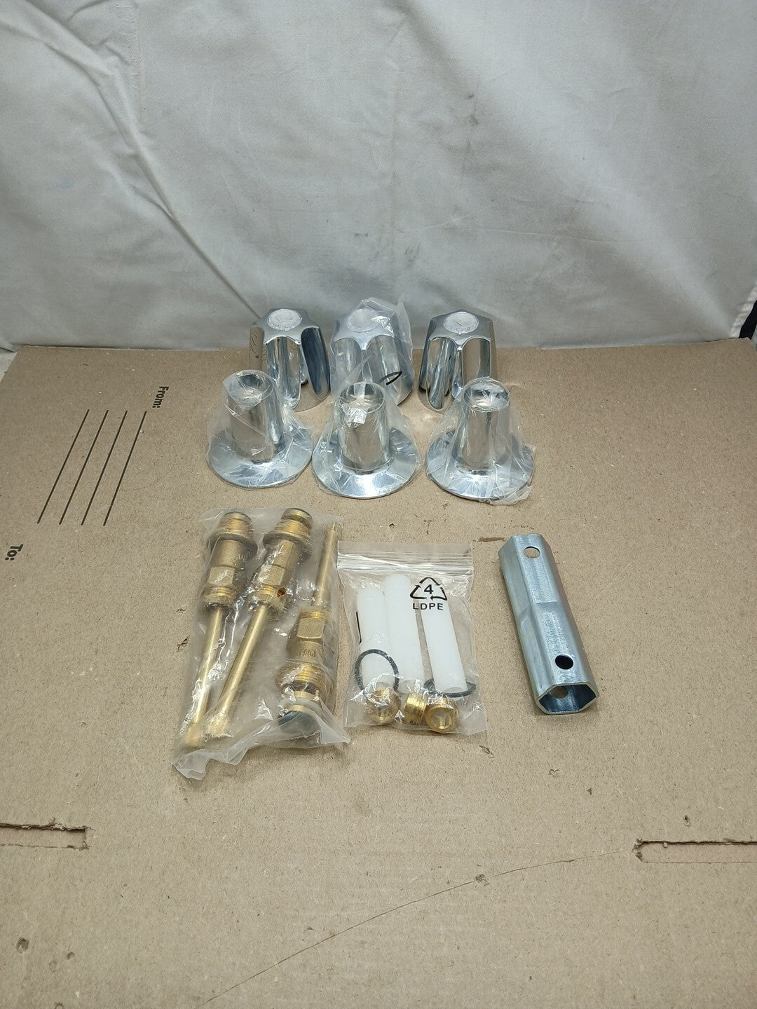 Danco 39619 Tub/Shower Remodeling Kit for Pfister Verve CHROME NEW Open Box