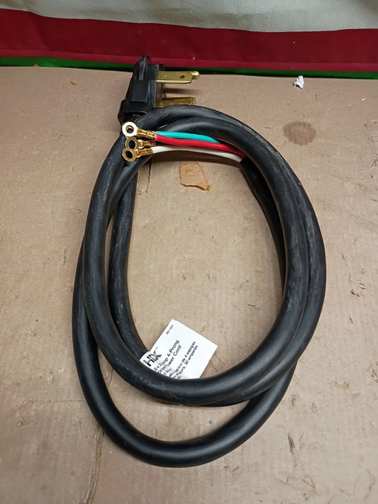 4-Prong Dryer Power Cord 6 ft. 10/4 30 Amp 10 Gauge