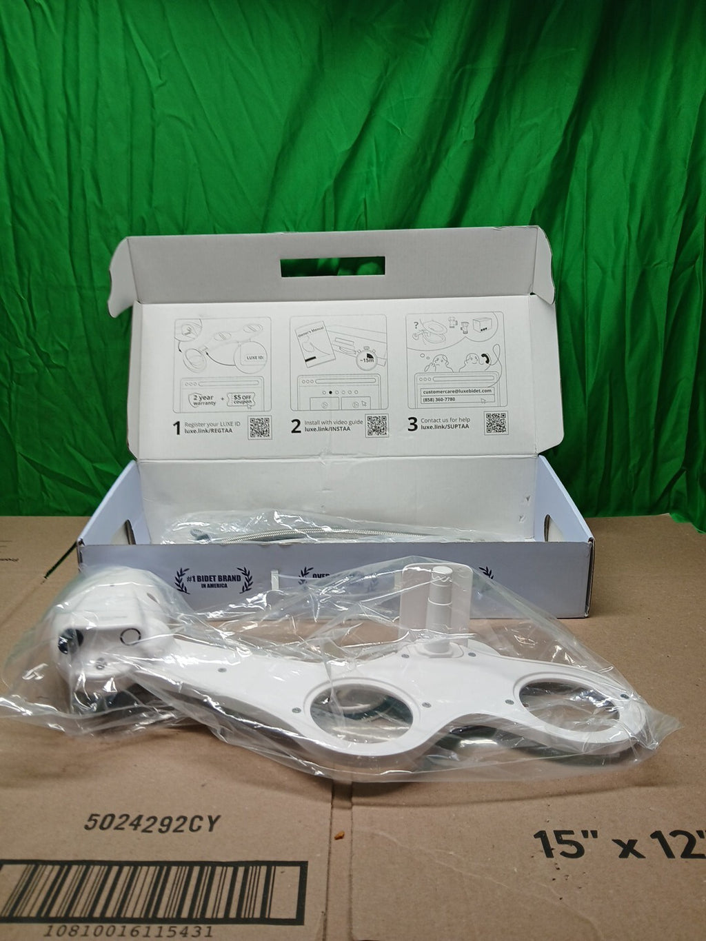 LUXE Bidet NEO 120 - Self-Cleaning Nozzle, Fresh Water Non-Electric Bidet