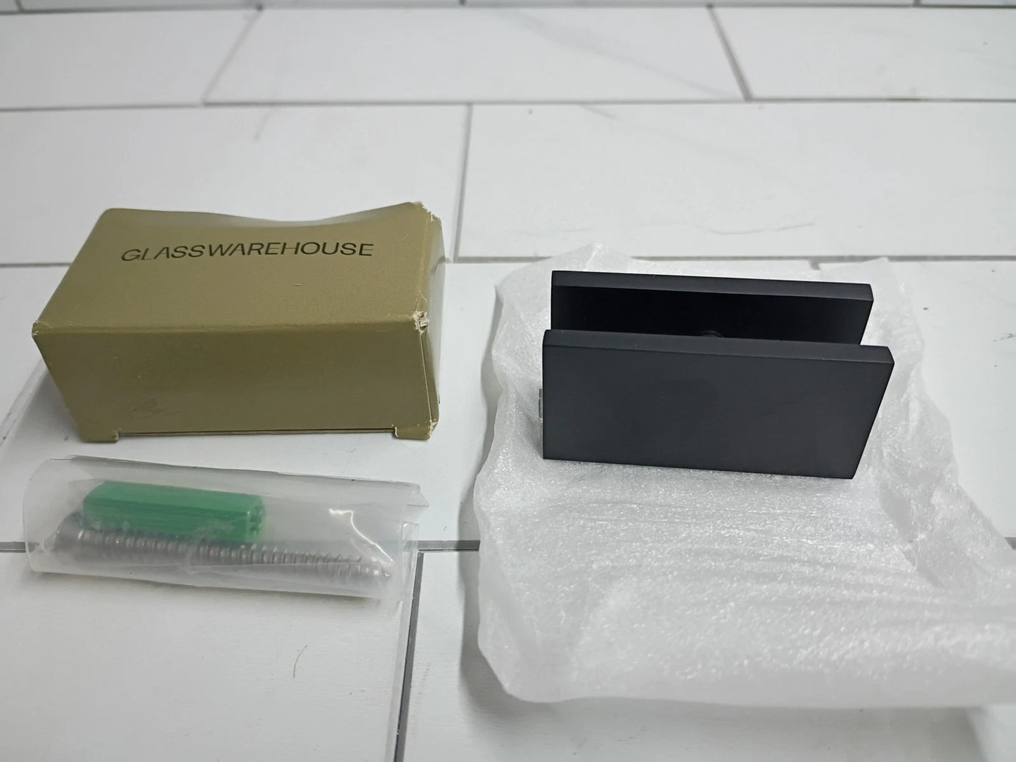Mounting Clip Kit Matte Black for Single Fixed Panel GW-CL-MB New Open Box