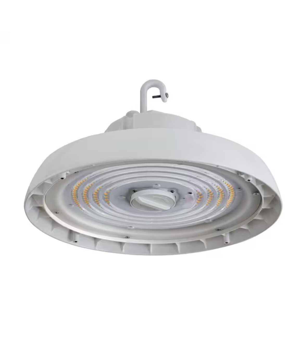 Metalux 13 in. Round 400-watt Equivalent Integrated LED White High Bay Light