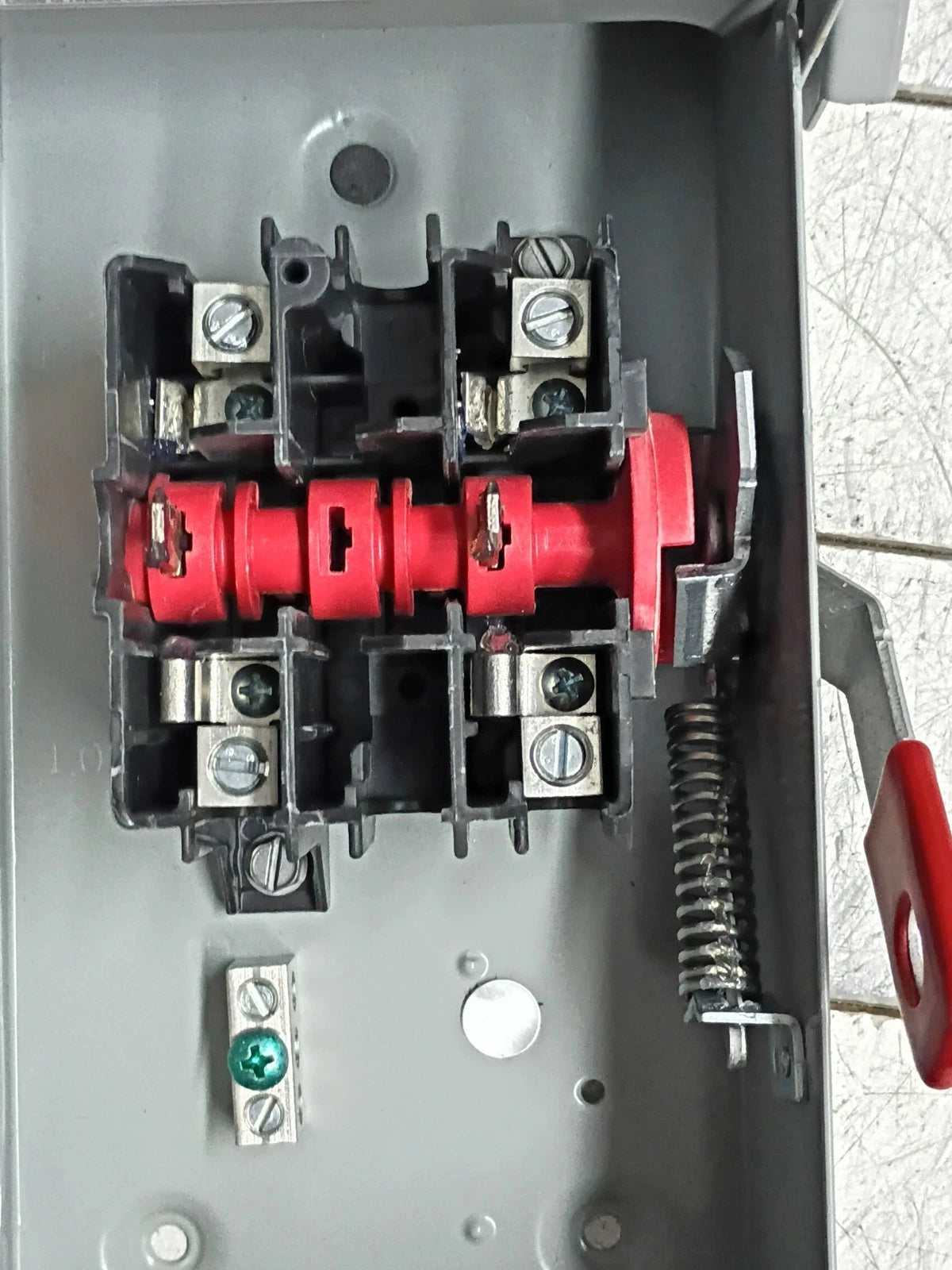 Siemens LNF222RA 60A 240V 2-Pole Non-Fusible Safety Disconnect Switch NEMA 3R OB