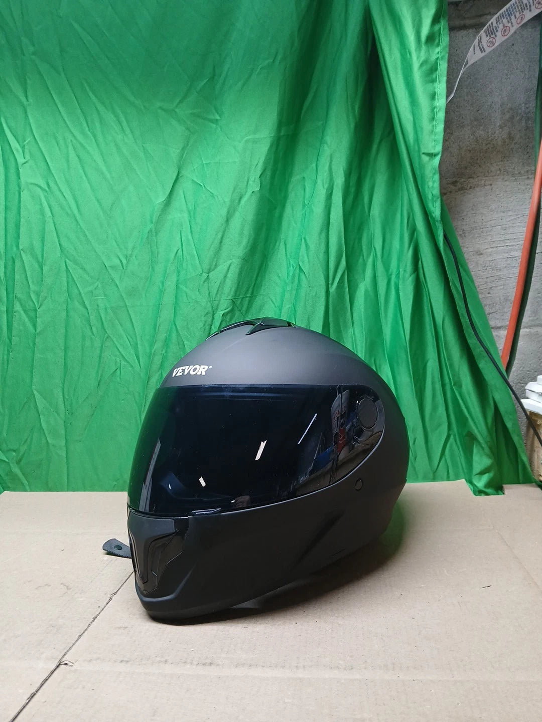 VEVOR Motorcycle Helmet, Full Face, Smart Street ABS & High Density Helmet with