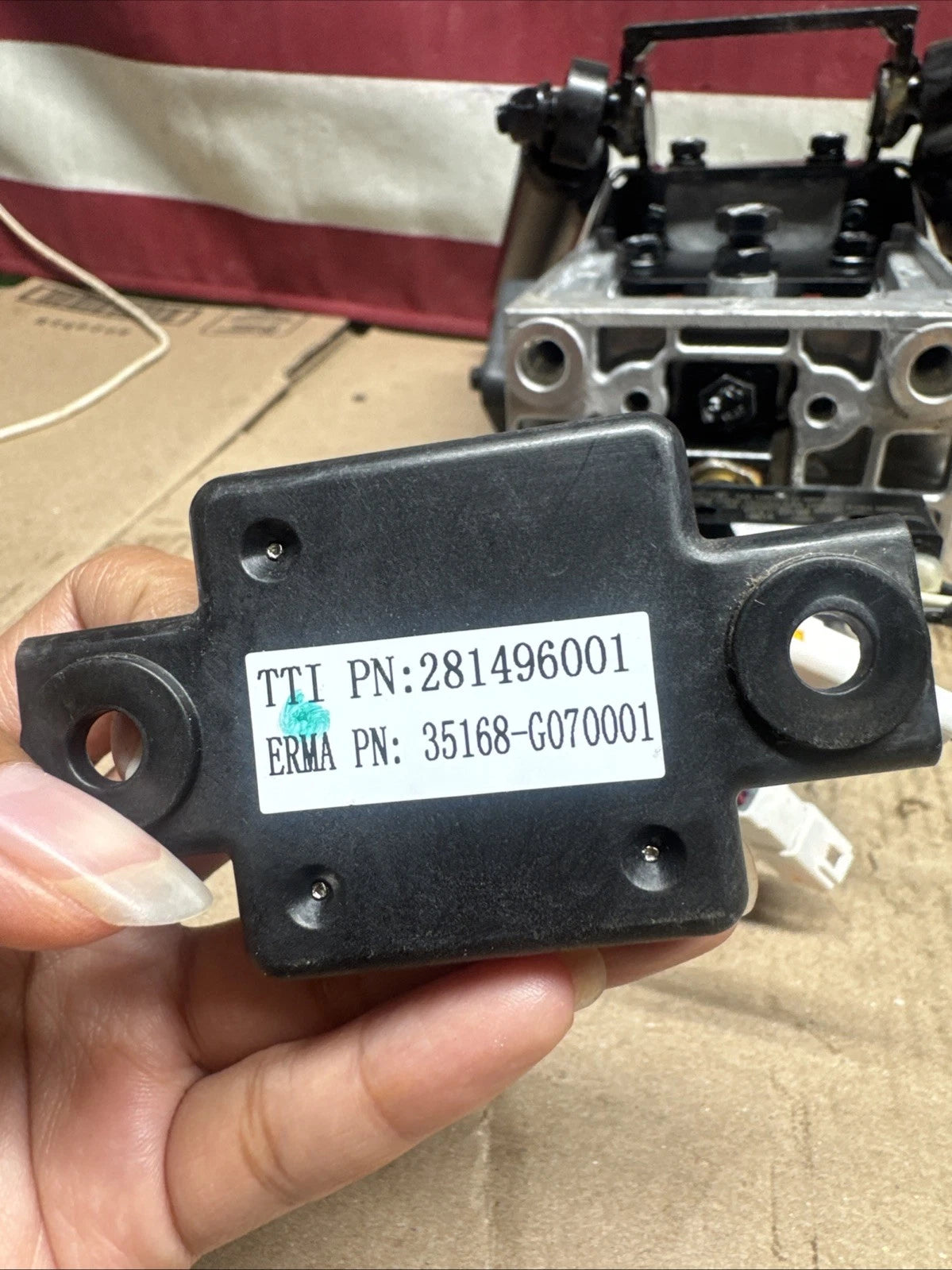 Joystick Assy w/ Sensors & Mixing Board . Ryobi Z30Li 80v Zero Turn Mower