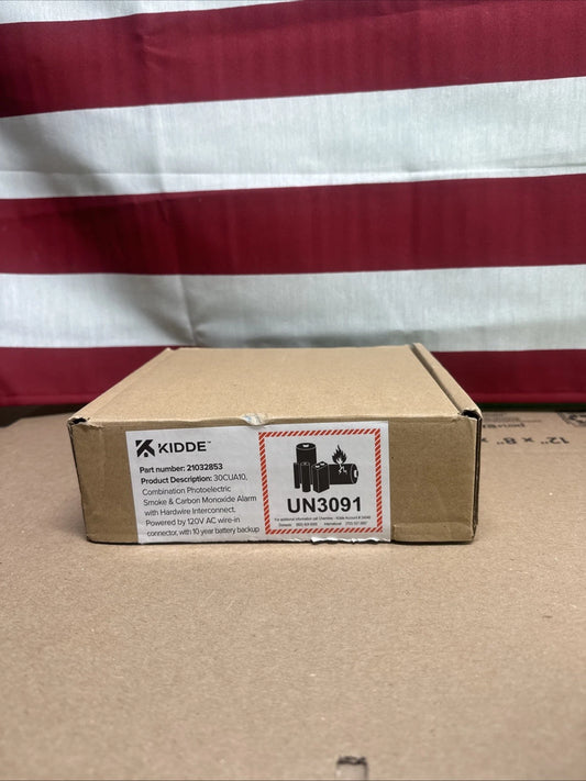 Kidde Combination Photoelectric Smoke & Carbon Monoxide Alarm 30CUA10