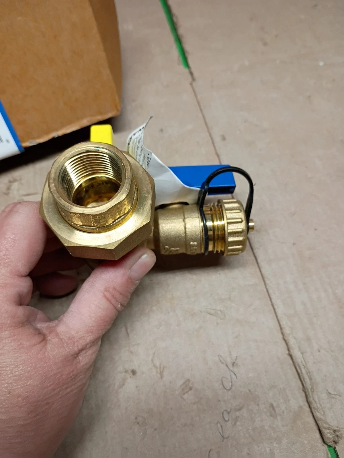 Webstone 3/4" EXP Ultra-Compact Tankless Water Heater Service Valve 42443 OB