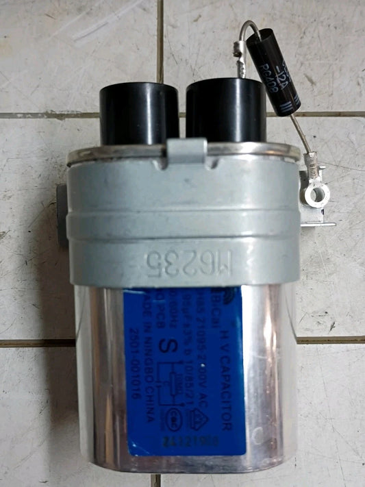 Samsung Over Range Microwave High Voltage Capacitor 2501-001016 Parts Only