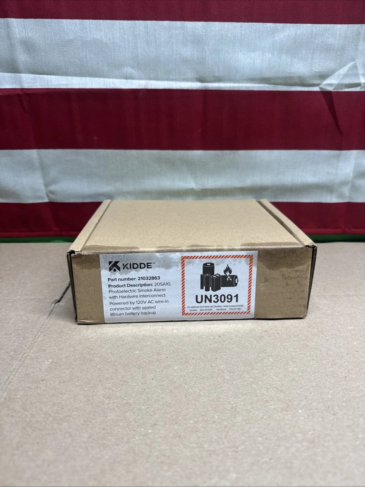Kidde 20SA10 Hardwired Smoke Detector, 10-Year Battery, Interconnectable