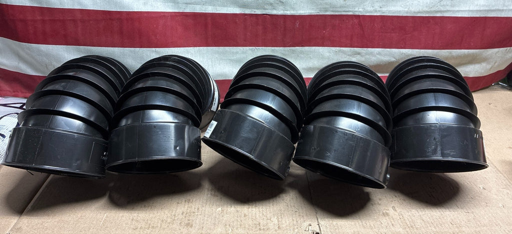5-PK ADS 0490AA Black Polyethylene Underground Rated 90 Deg. Elbow 4x4