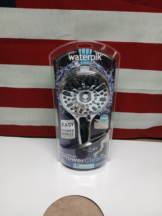 7-Spray Patterns w/ 1.8 GPM 4.75" Wall Mount Adjust Handheld Shower Head, Chrome