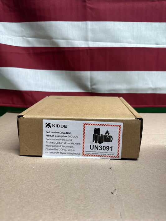 Kidde Combination Photoelectric Smoke & Carbon Monoxide Alarm 30CUA10