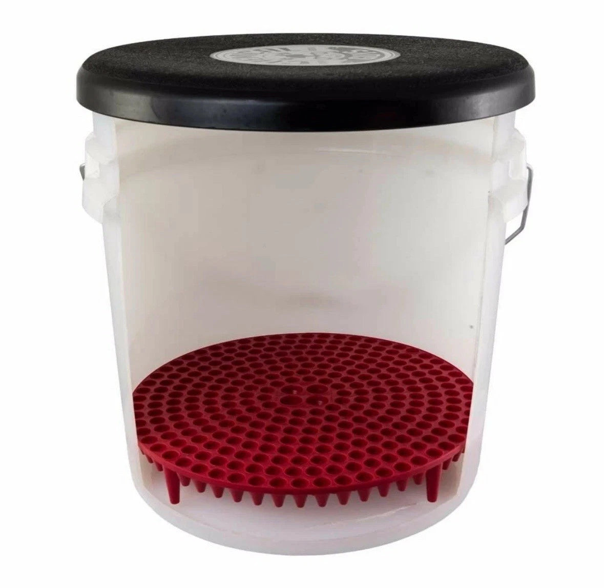 Chemical Guys DIRTTRAP02 - Cyclone Dirt Trap Car Wash Bucket Insert, Red
