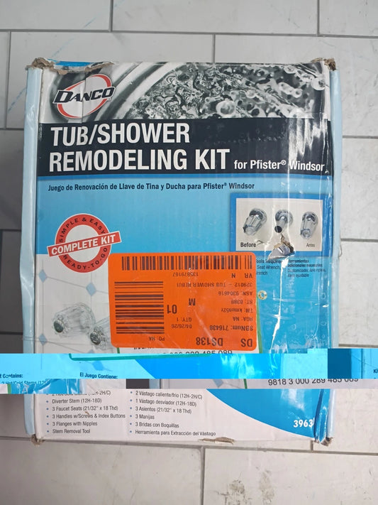1pk Danco 39630 Tub Shower Rebuild Kit For Pfister OPEN BOX Complete Set
