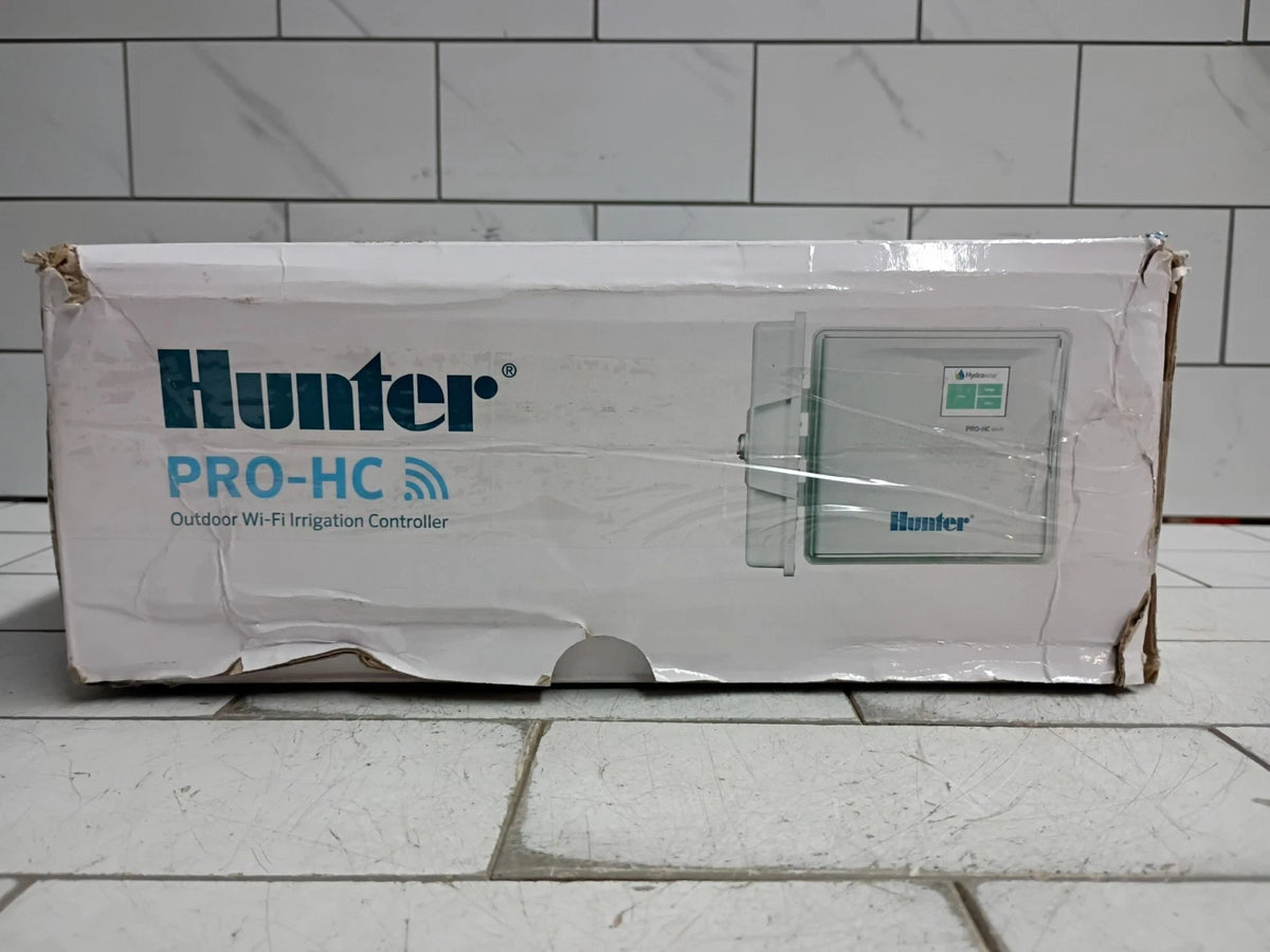 Hunter PRO-HC PHC-600 Hydrawise Outdoor Wi-Fi App 6-Zone Irrigation *READ DESCR*
