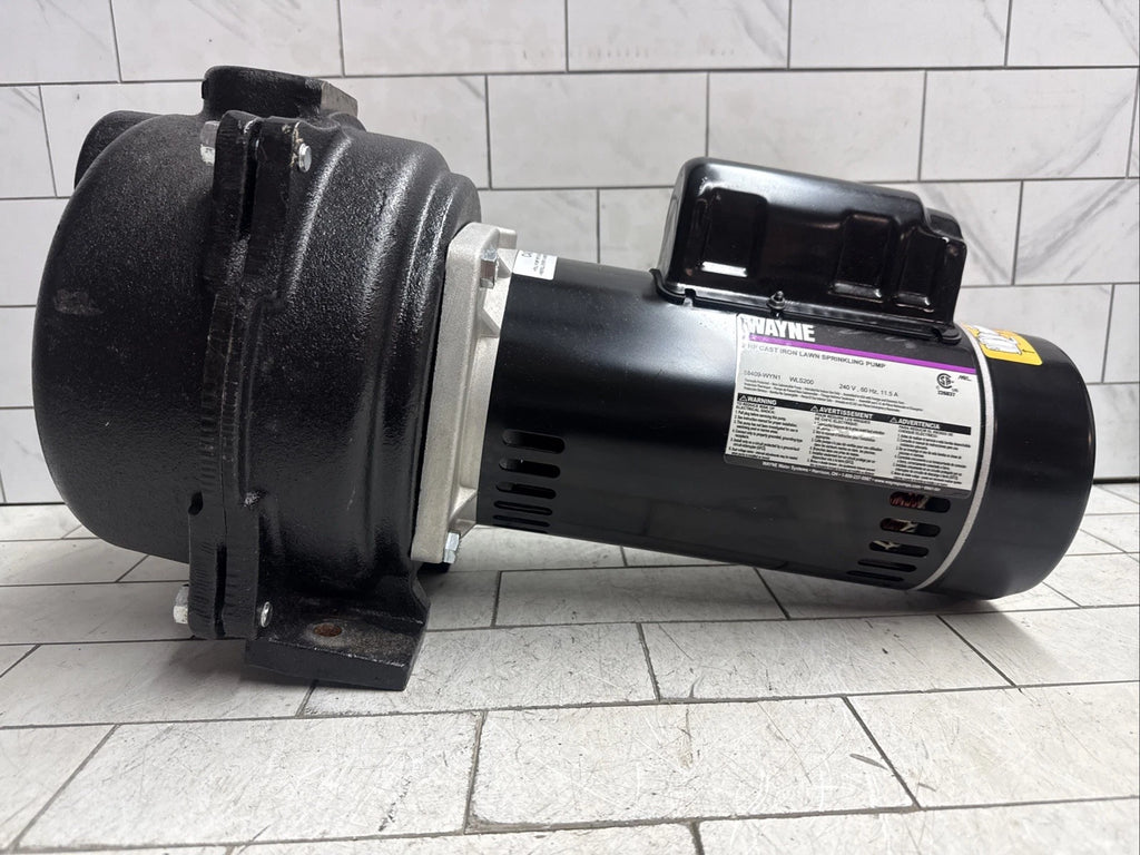 Wayne 58409-WYN1, 2 HP Permanent Lawn Irrigation Sprinkler Pump Open Box