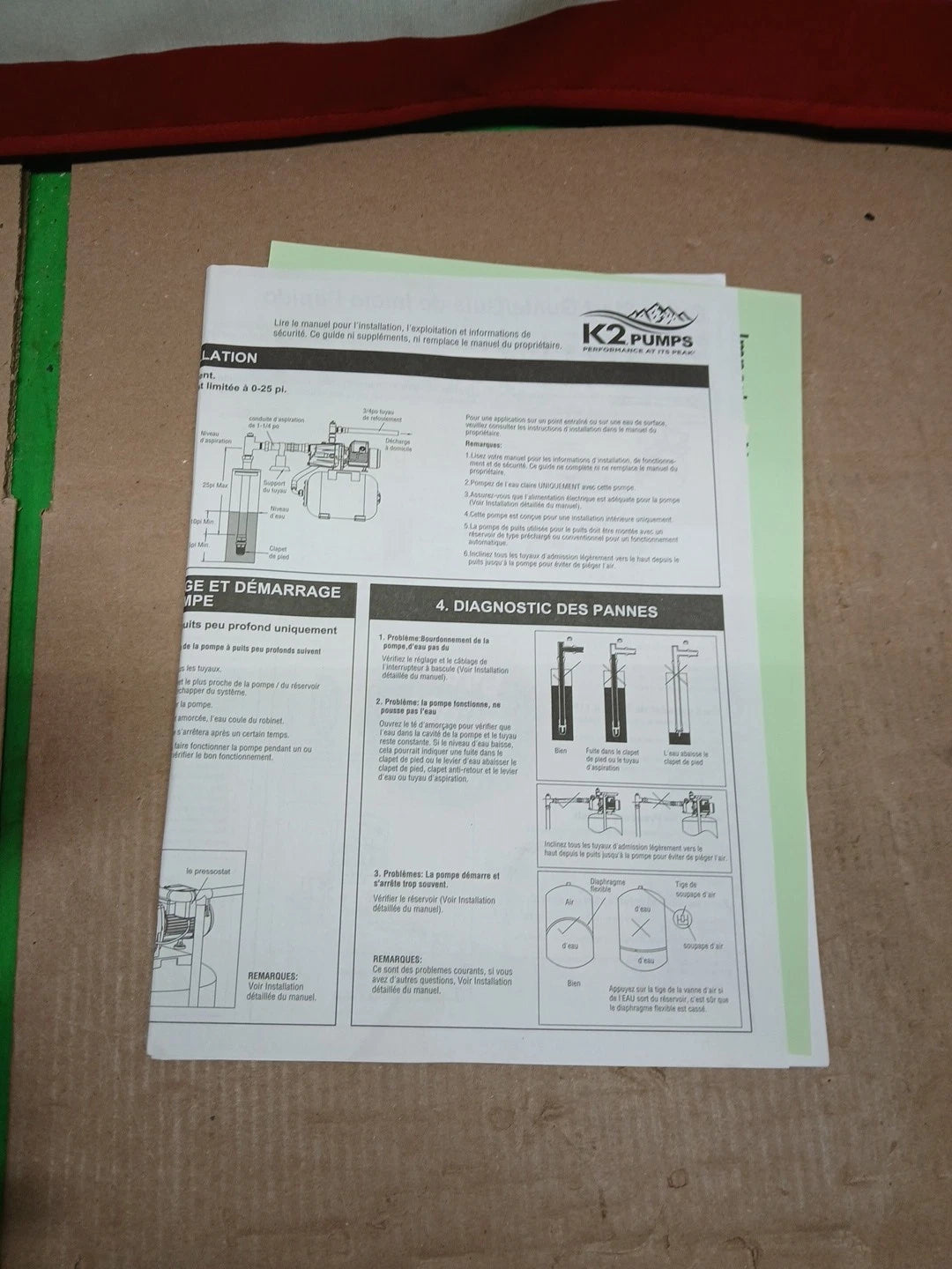K2 Pumps Shallow Well Jet Pump 3/4 Hp Lead Free Thermoplastic 115/230V