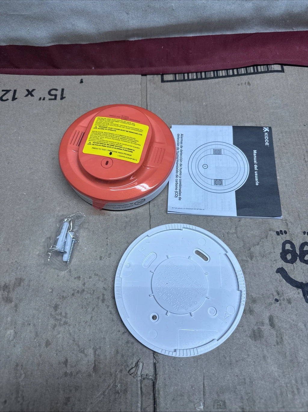 Kidde Smoke & Carbon Monoxide Detector 30CUD10, 10-Yr Battery