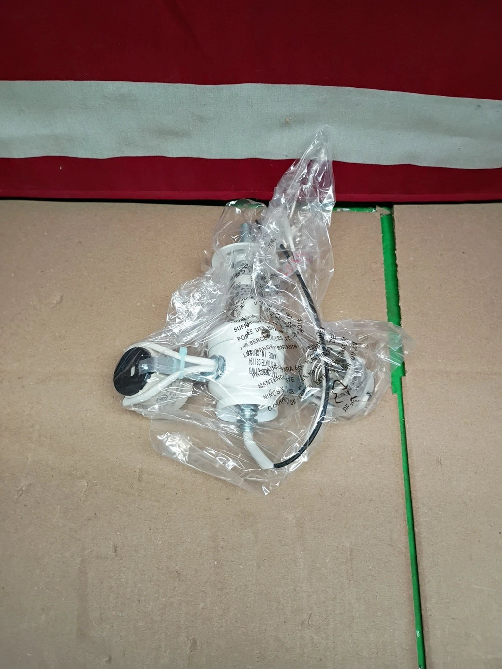 Trinity Collection 2-Light Unfinished Ceiling Fan Light Kit