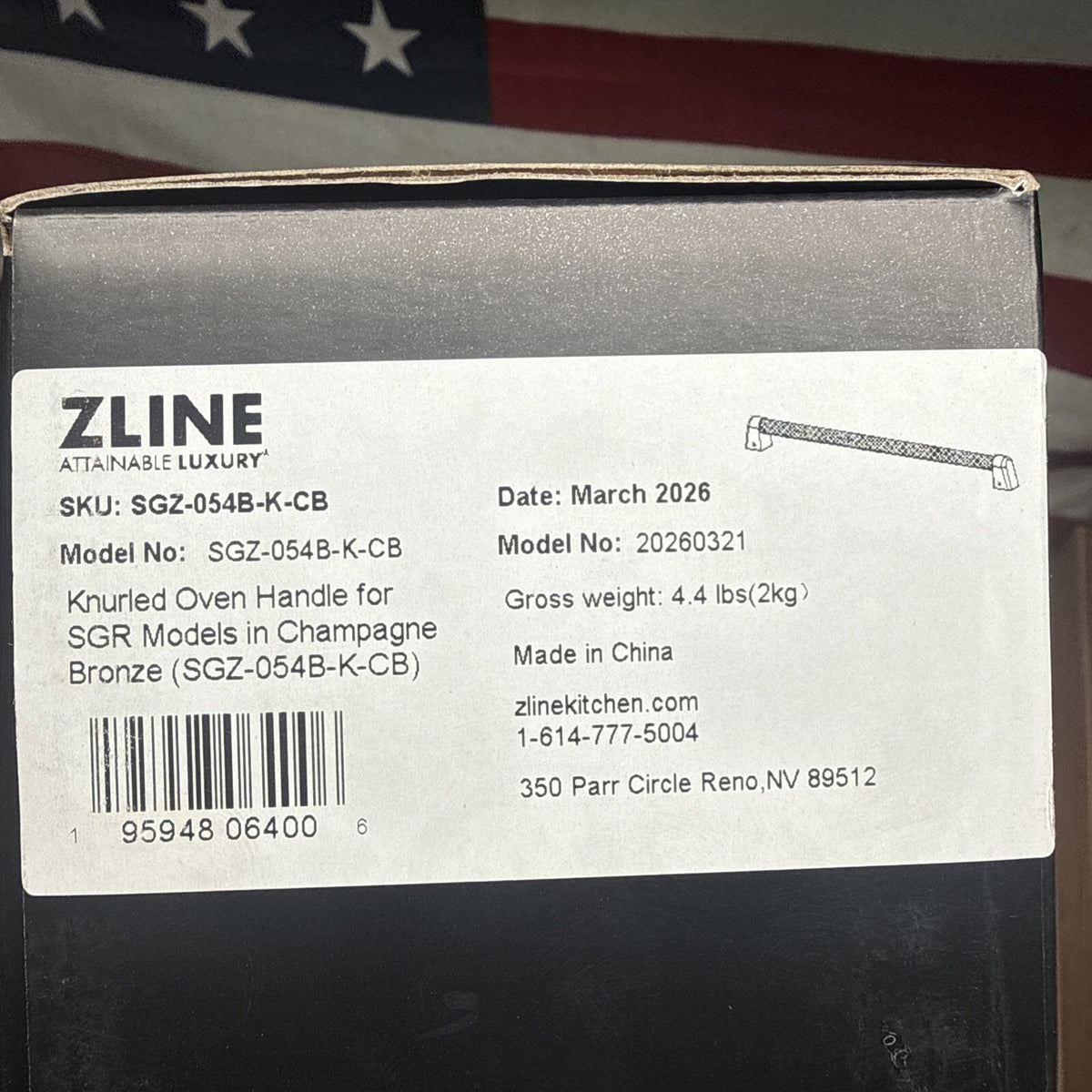 ZLINE Autograph Edition 30 in Helix Handle Paramount Ranges Champagne Bronze NEW