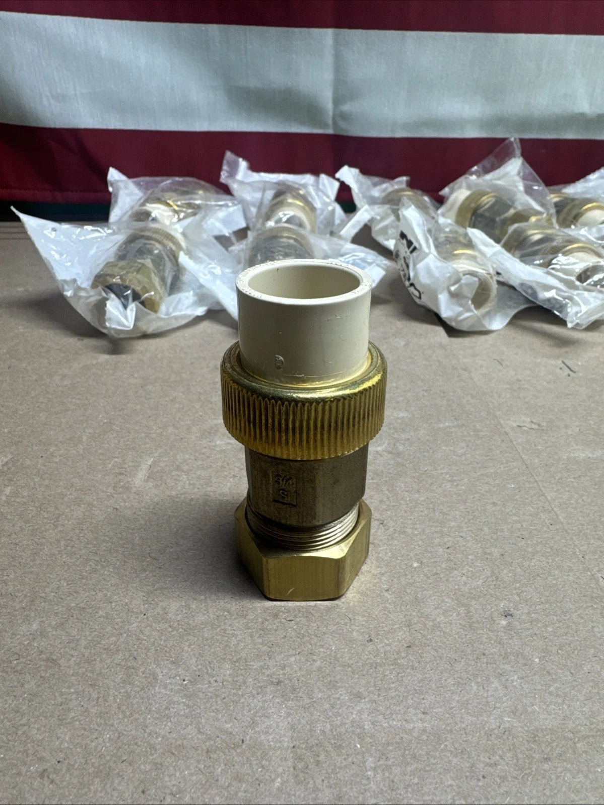 10PACK NIBCO 3/4 in.CPVC-CTS and Copper Alloy Lead-Free Slip x Compression Union