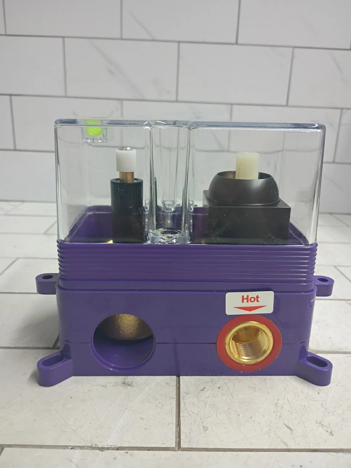 NEW IN WALL SHOWER FAUCET MIXING VALVE. Open Box Read Description
