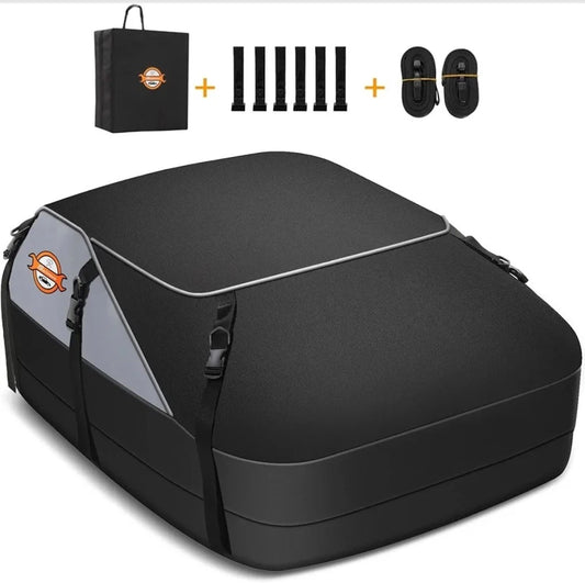 Sailnovo Car Rooftop Cargo Carrier Bag Waterproof 20 Cubic Feet for Top of Car