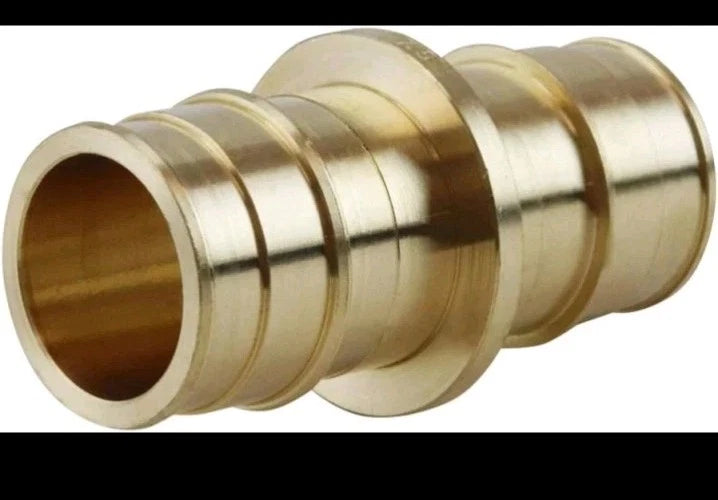 5PK Apollo EPXC11 Expansion Pex Pipe Coupling, Brass, 1"