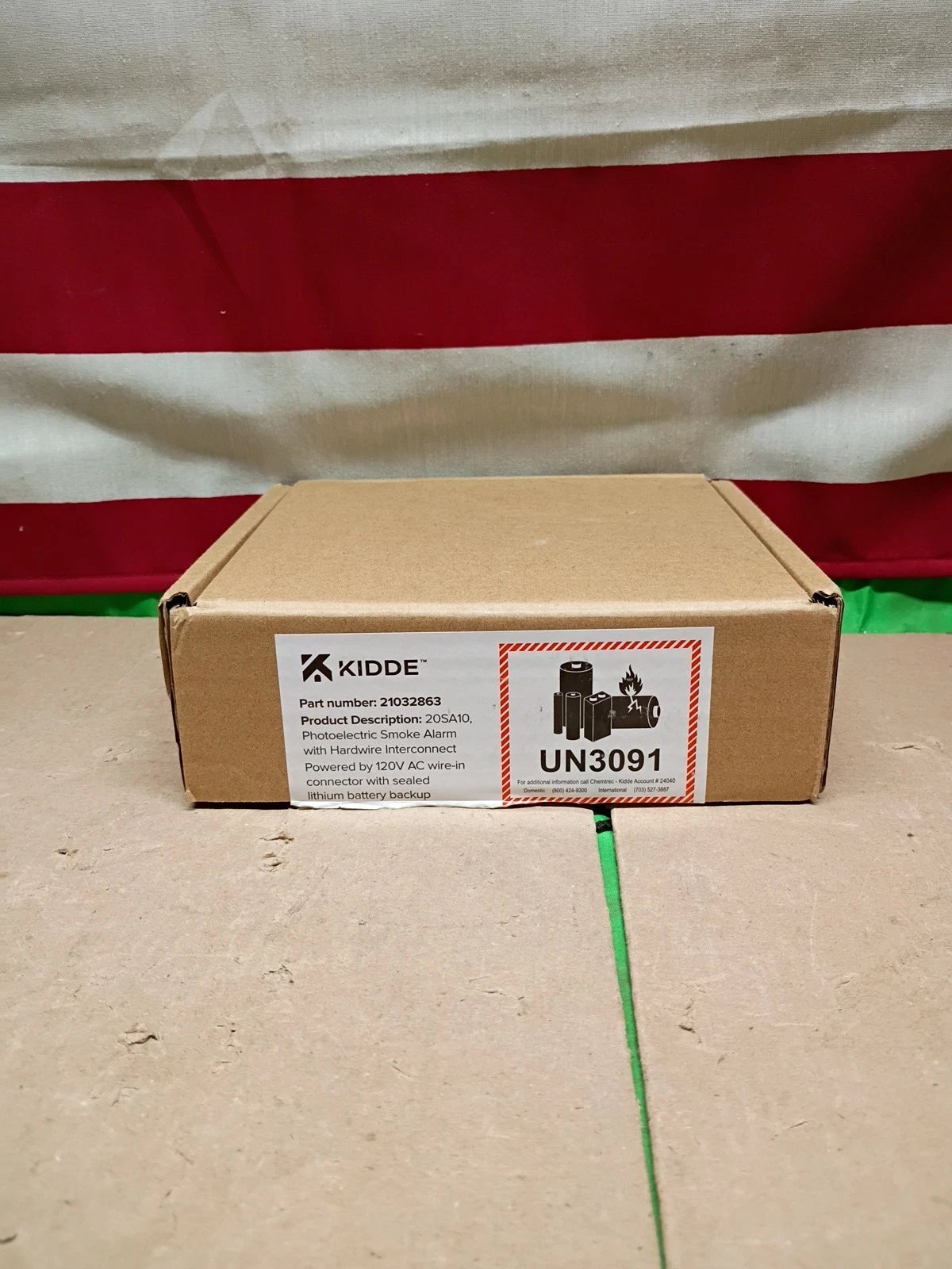 Kidde 20SA10 Hardwired Smoke Detector, 10-Year Battery , Interconnectable