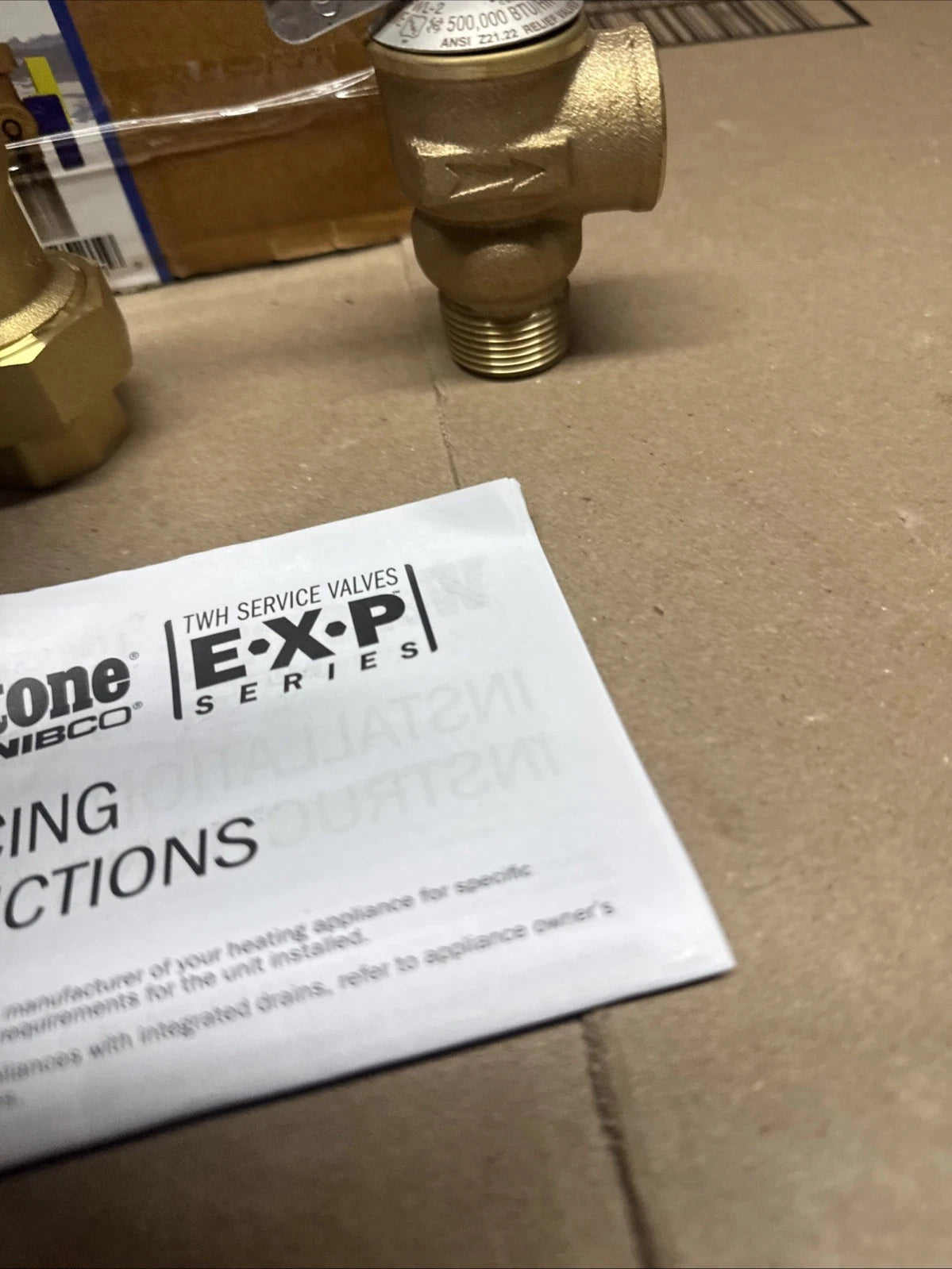Webstone 3/4 in. EXP Ultra-Compact Tankless Water Heater Service Valve 42443 OB