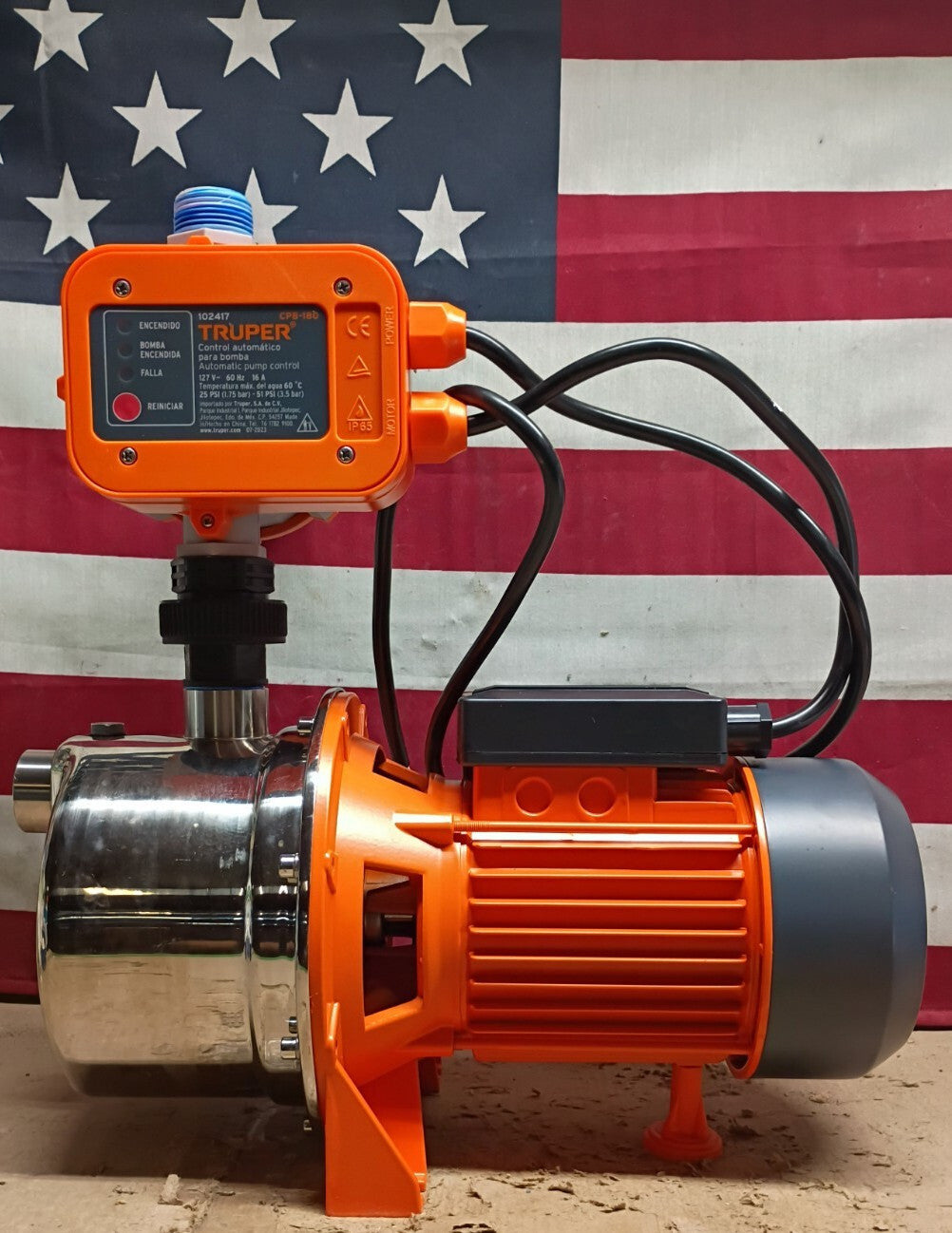 TRUPER PRE-11 Water Pressure Booster System For Parts Only