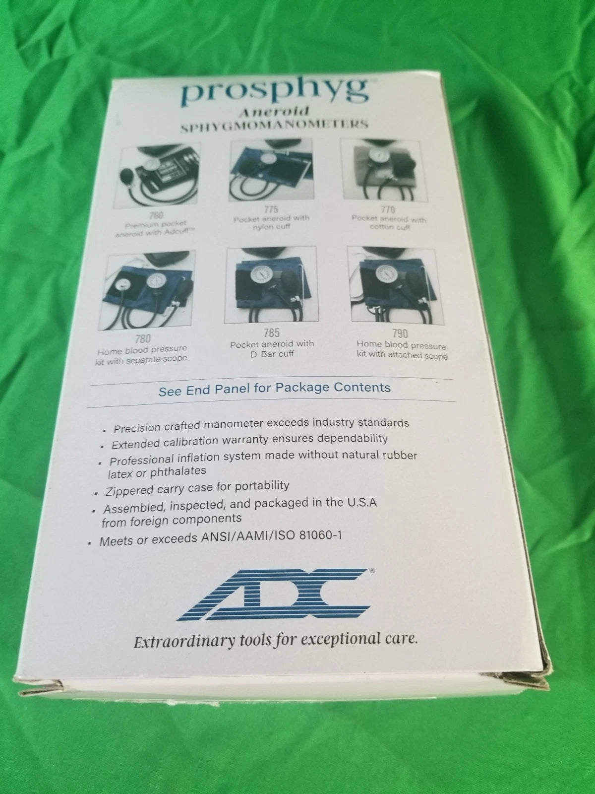 ADC Prosphyg 775 Aneroid Sphygmomanometer 775-11AN