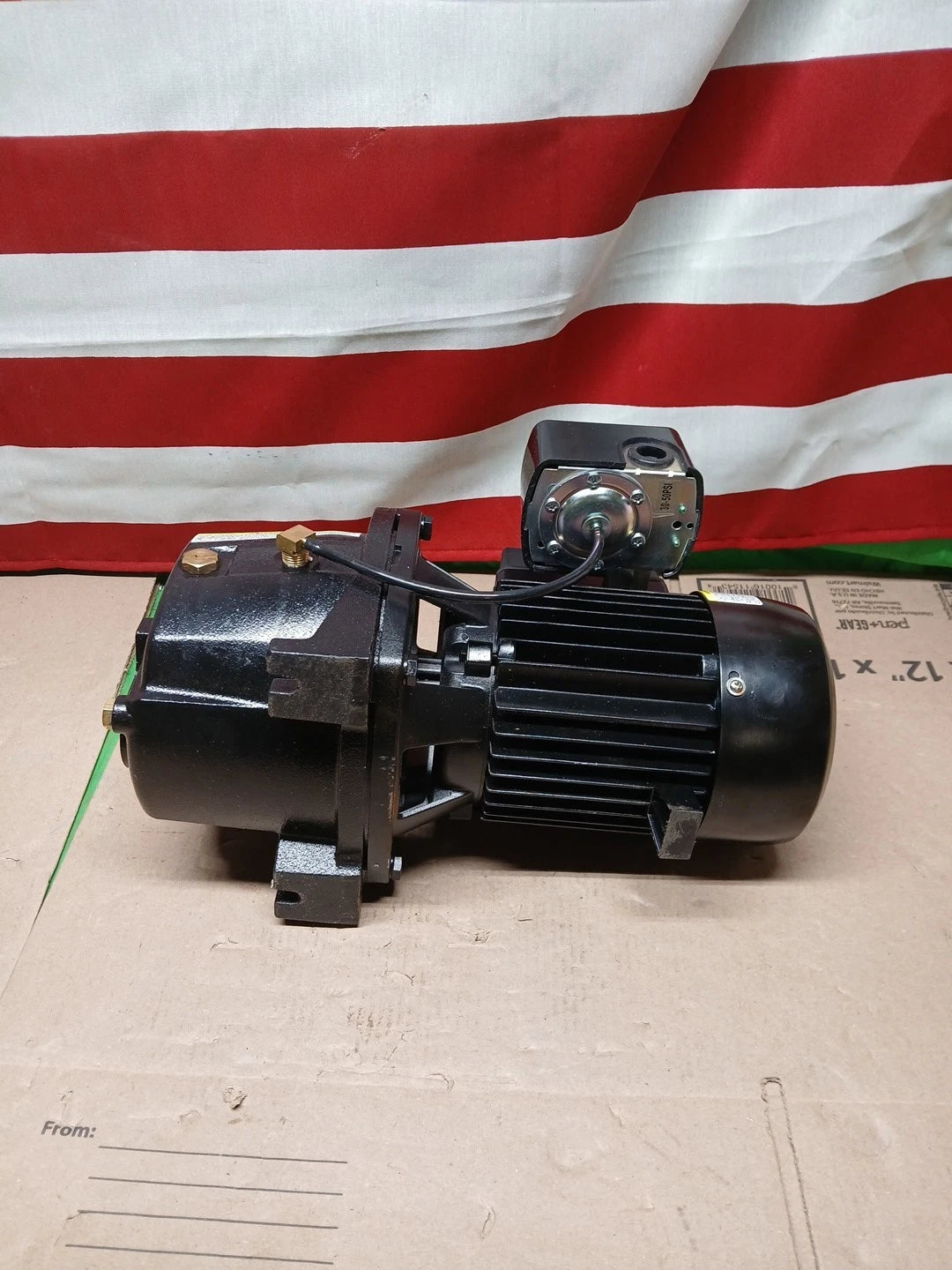 LEO 3/4 HP 115/230-Volt Cast Iron Convertible Jet Pump CJE075