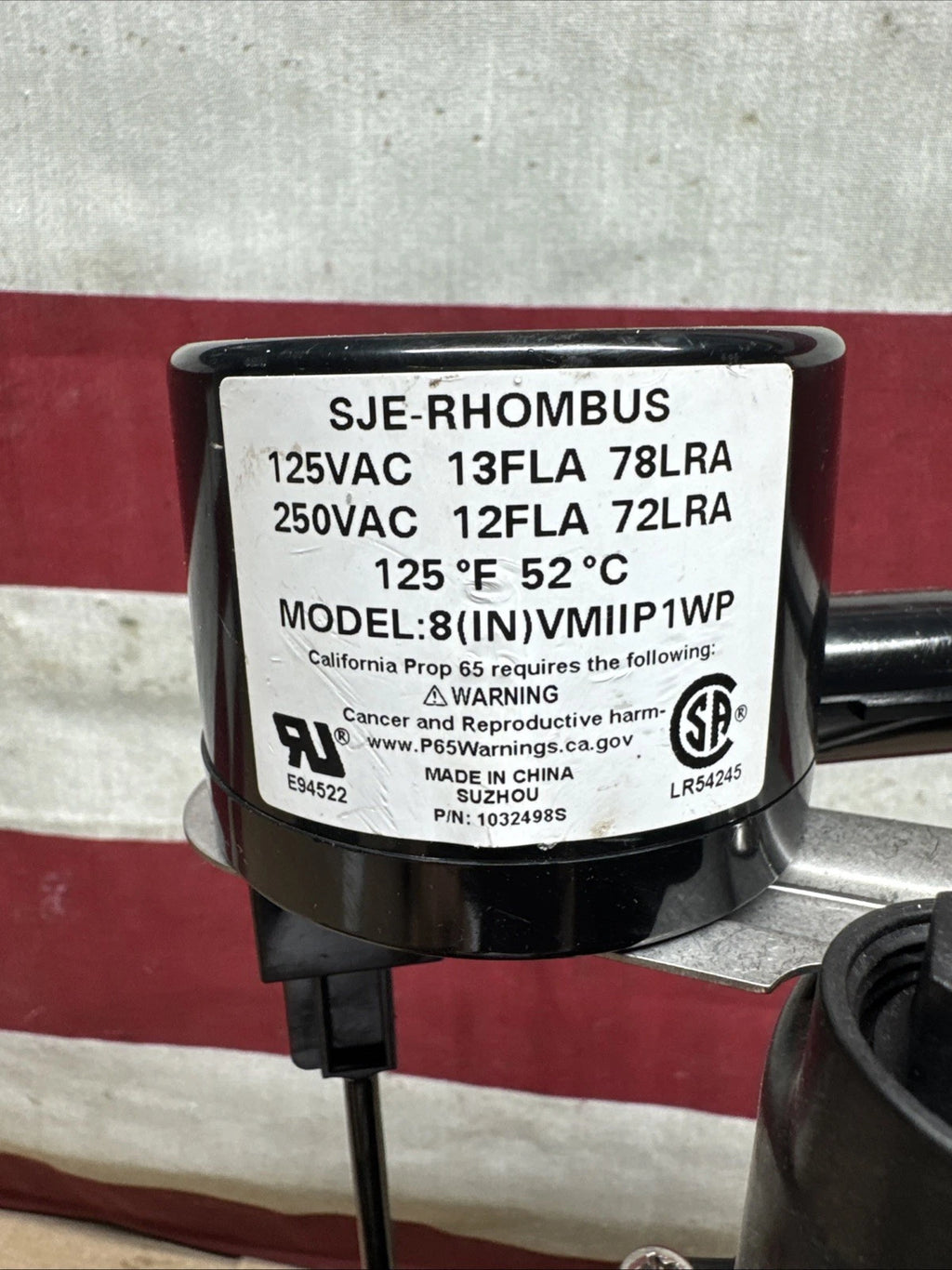 Everbilt HDSP25V 1/4 HP Aluminum Submersible Sump Pump Vertical Switch Open Box.