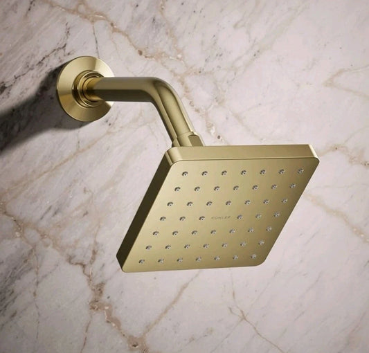 KOHLER PARALLEL SF 2.5 GPM KATALYST SHOWERHEAD ~ VIBRANT FRENCH GOLD ~ NEW