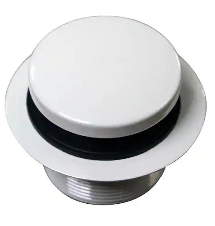 Universal Tip-Toe Bathub Drain Trim Kit with 1-1/2 in. Adapter Bushing and...