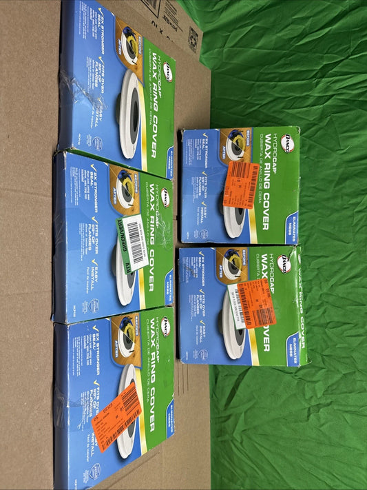 LOT OF 5 DANCO HCP110X Wax Ring,Universal Fit 29VM61