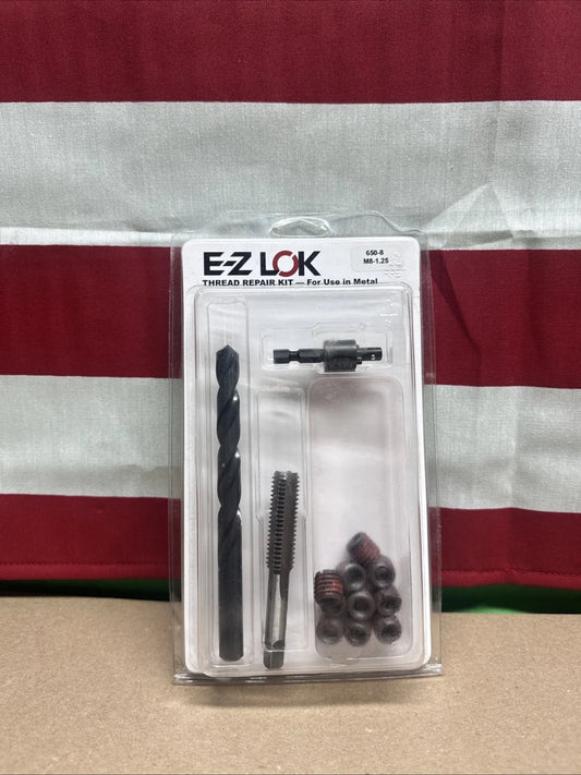 E-Z LOK M8-1.25 THREAD REPAIR KIT, EZ-650-8