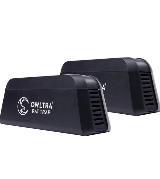 Reliable Electric Rat Trap 2PCS, Quick Elimination