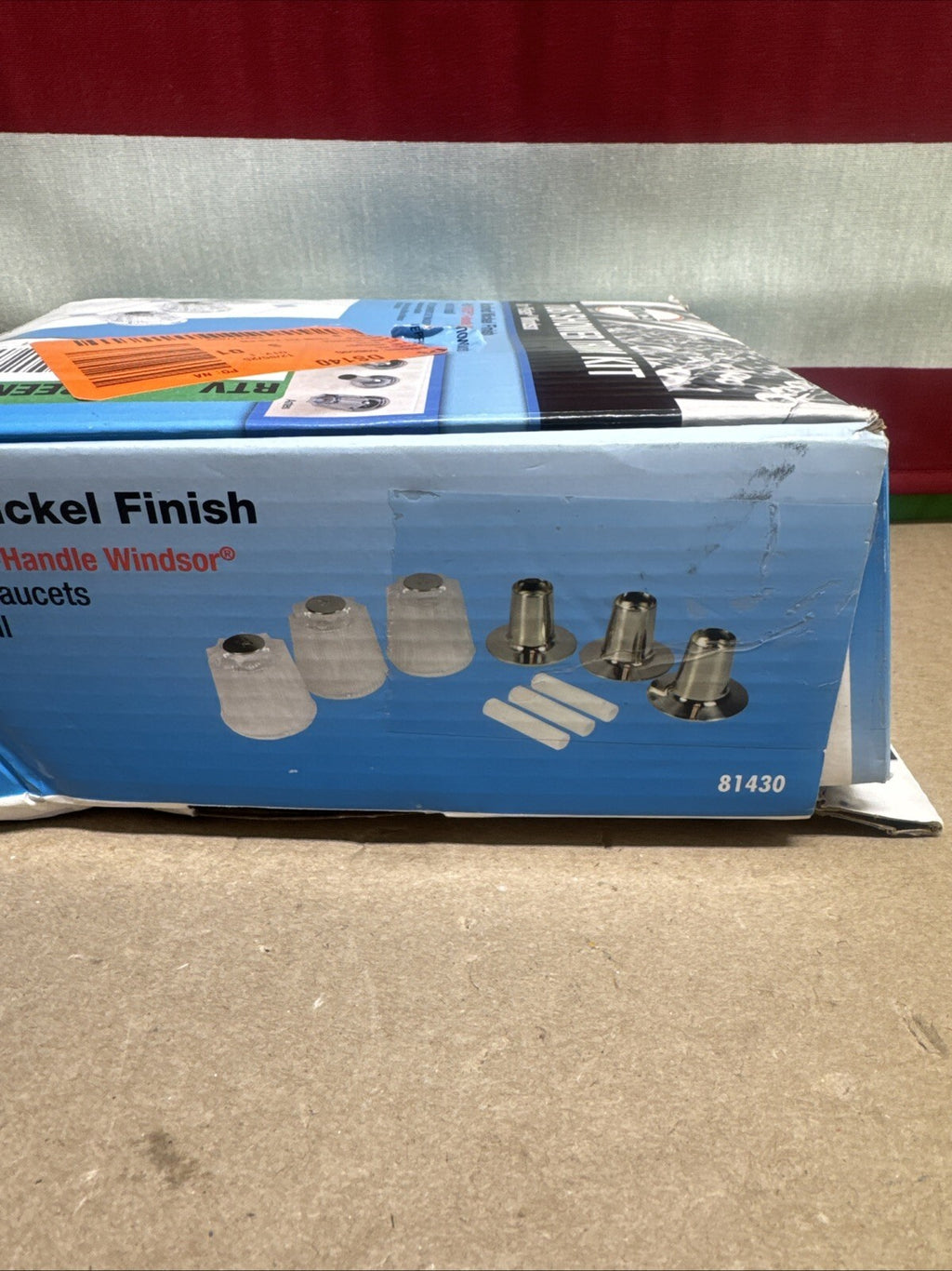 Danco 81430 Pfister Windsor Tub / Shower Trim Kit, Brushed Nickel NEW OPEN BOX