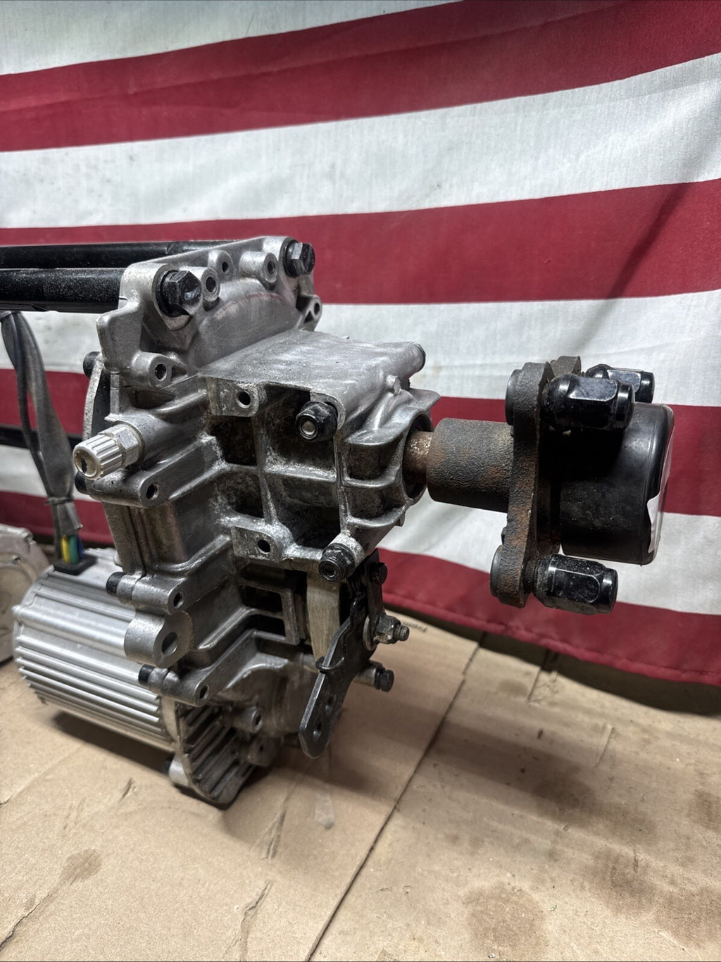 Complete Drive Motor Transaxle Assembly Ryobi 42 Z42Li 80v Zero Turn Mower