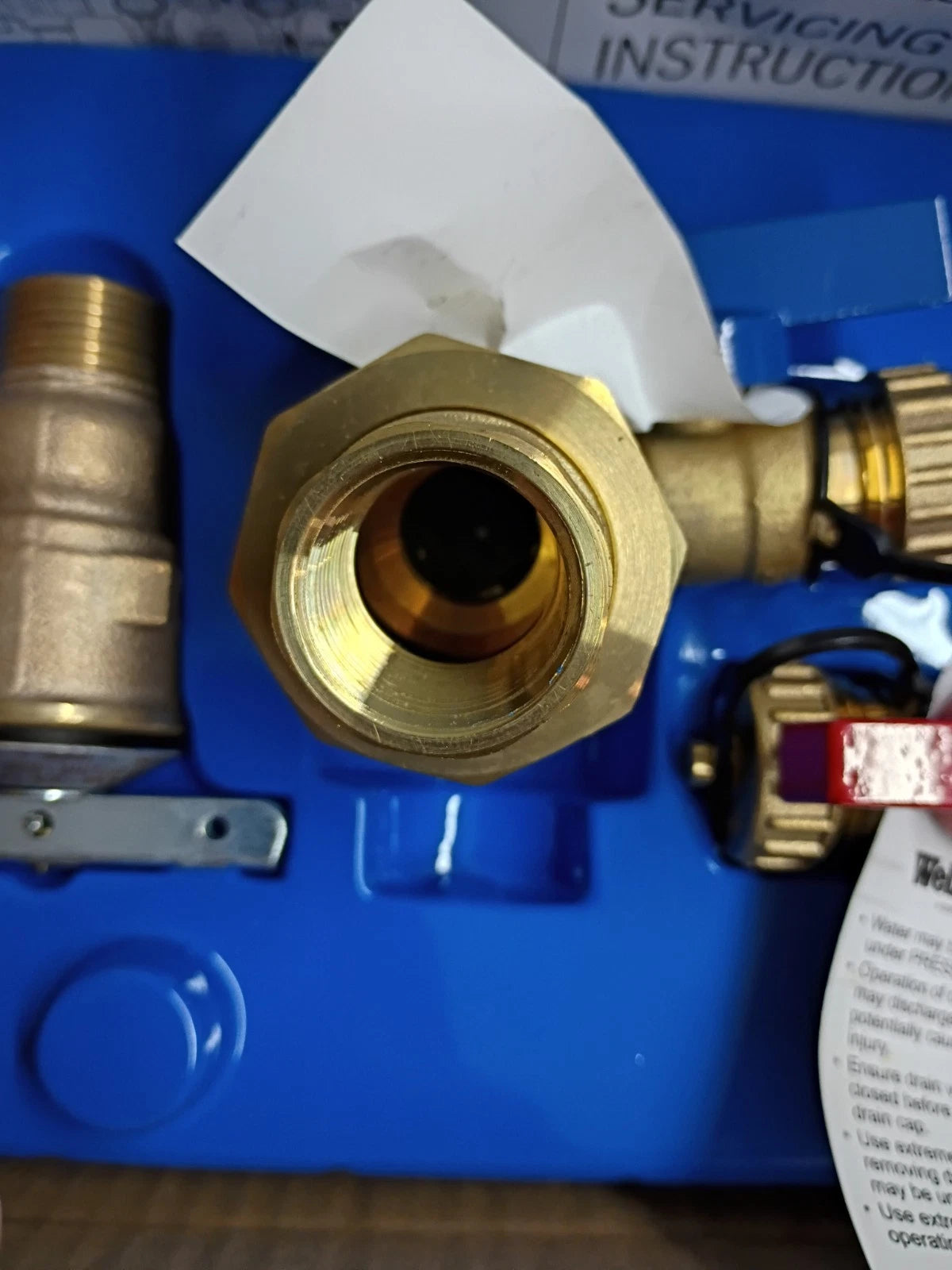 Webstone 3/4 in. EXP Ultra-Compact Tankless Water Heater Service Valve Kit OB