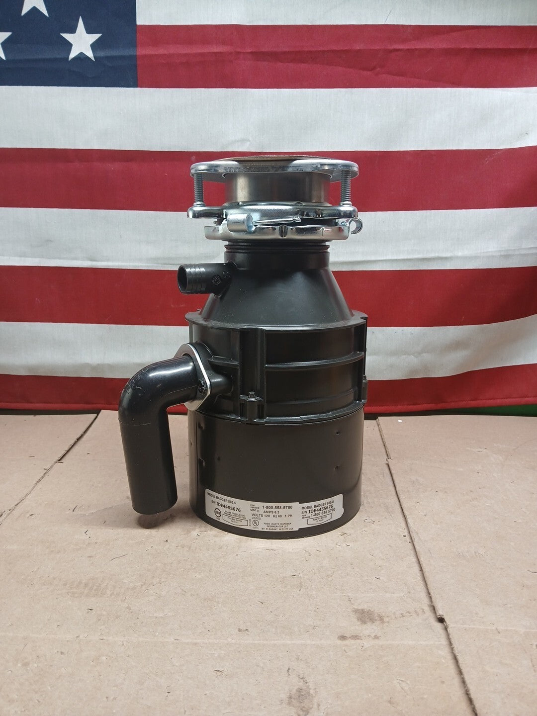 Insinkerator Badger 1 Garbage Disposal 1/3 Hp BADGER1WC ****READ DISCRIPTION****