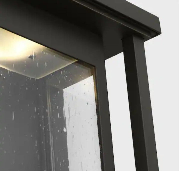 Faywood Small 7.5 in. W x 10.5 in. H Antique Bronze Outdoor Hardwired Wall OB