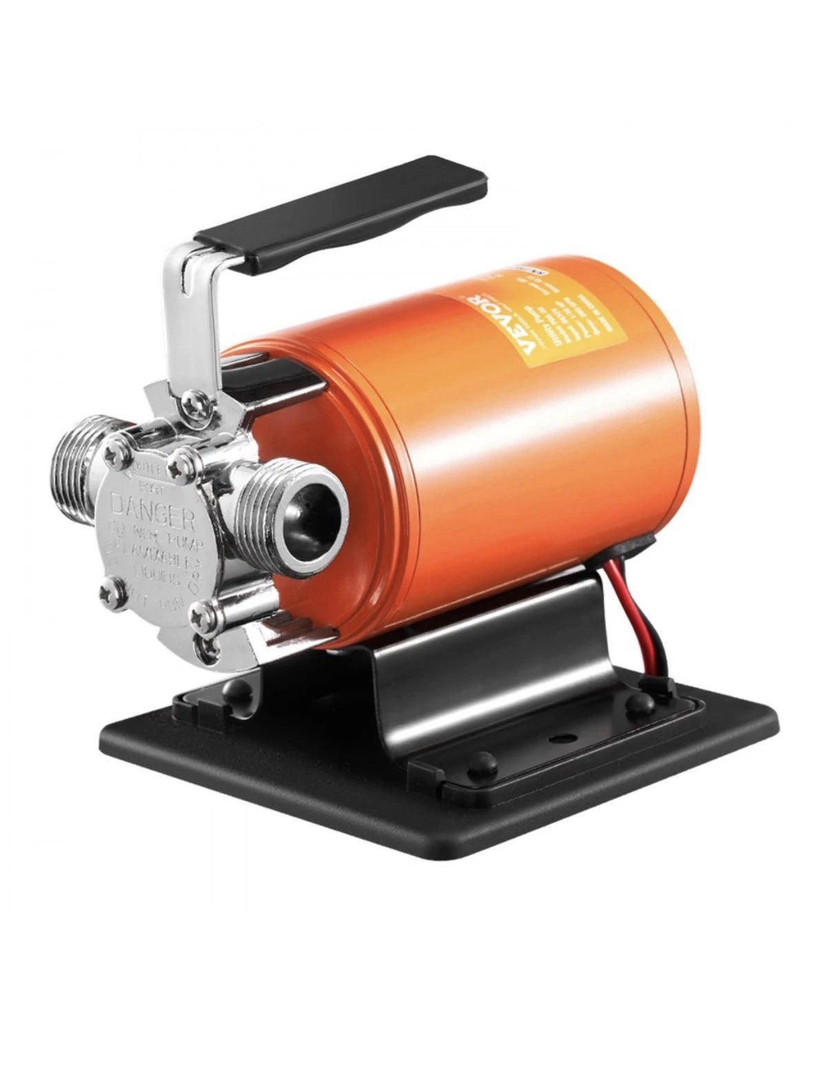 VEVOR Water Transfer Pump, 12V DC 360 GPH 1/10HP, Portable Electric Utility Pump