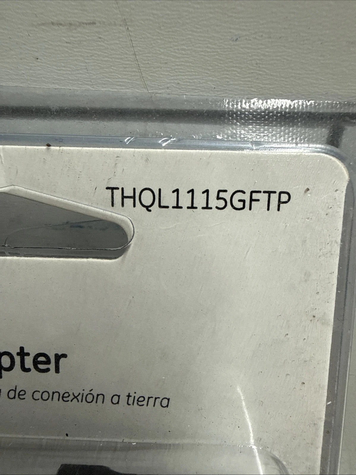 GE 15 Amp Single Pole Ground Fault Breaker with Self-Test (THQL1115GFTP)