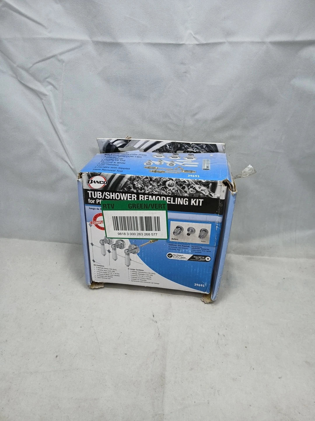 Danco Tub/Shower Remodeling Kit for Pfister - Porcelain Lever 39695