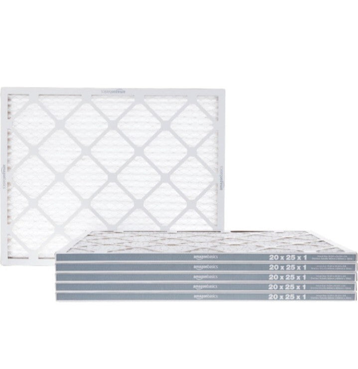 MERV 6-pack  8 AC Furnace Filters, Removes Dust, Electrostatic, Allergy Cont OB